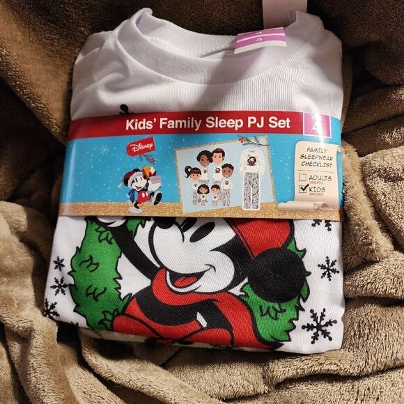Kids Mickey Mouse Sleep PJ Set - Picture 1 of 3